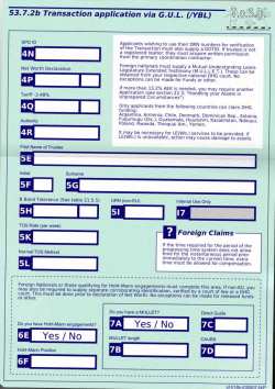 Overcomplex mocked up form.