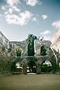Reading abbey ruins.