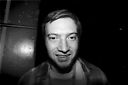 Creepy shot of Jonathan Riddell.