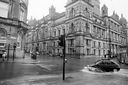 Glasgow's drainage failing to cope with the rainfall.