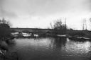 Emberton Country Park in the snow.