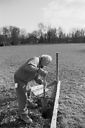 Joe digging.